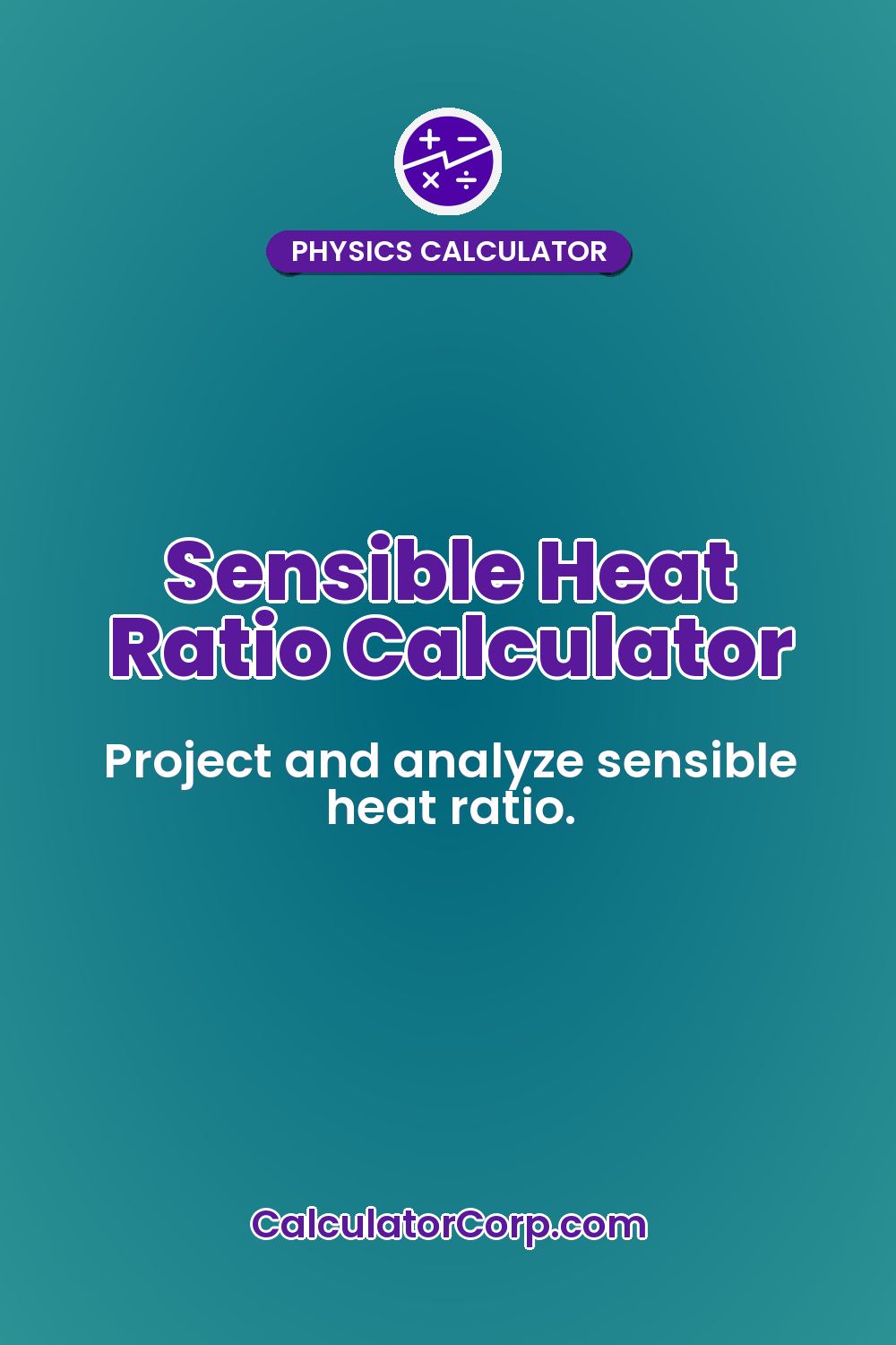 Sensible Heat Ratio Calculator