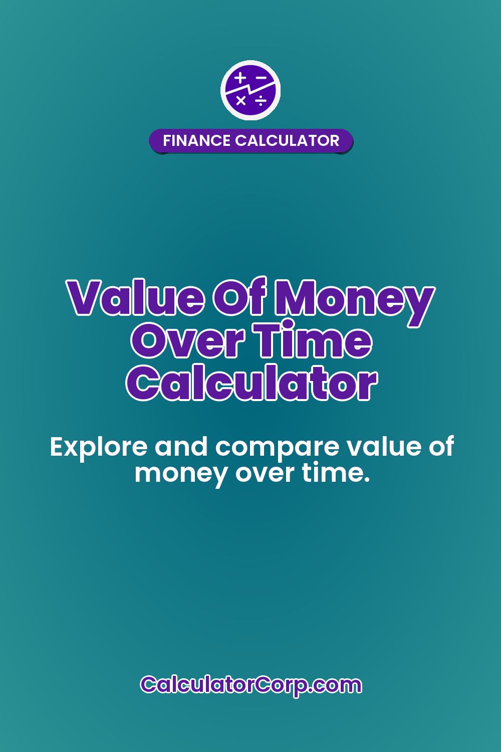 Value Of Money Over Time Calculator