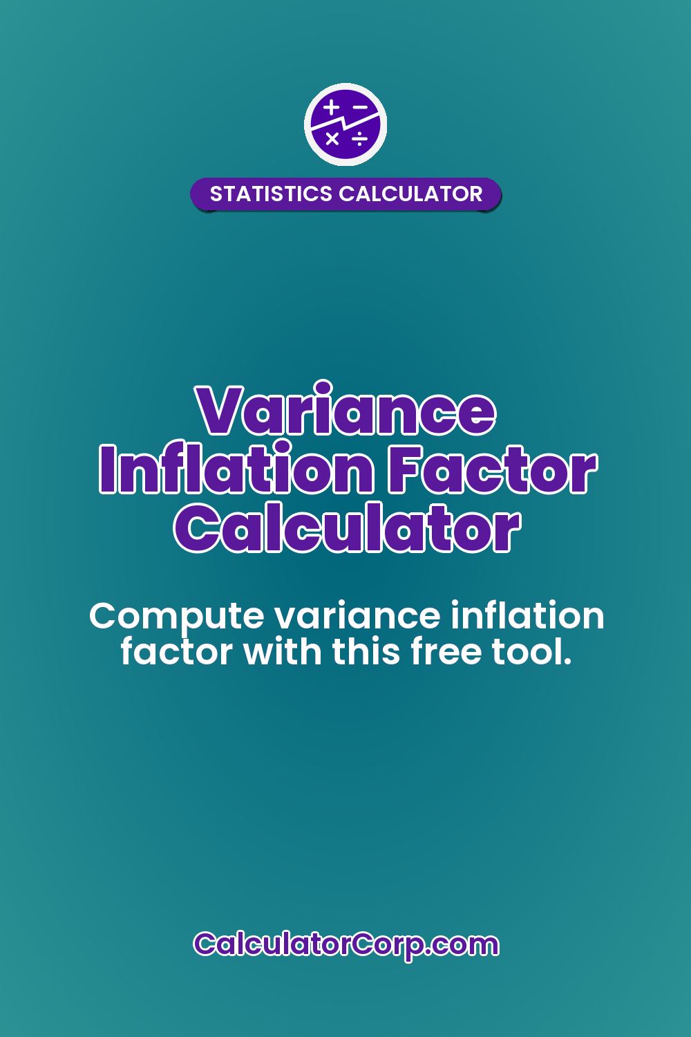Variance Inflation Factor Calculator