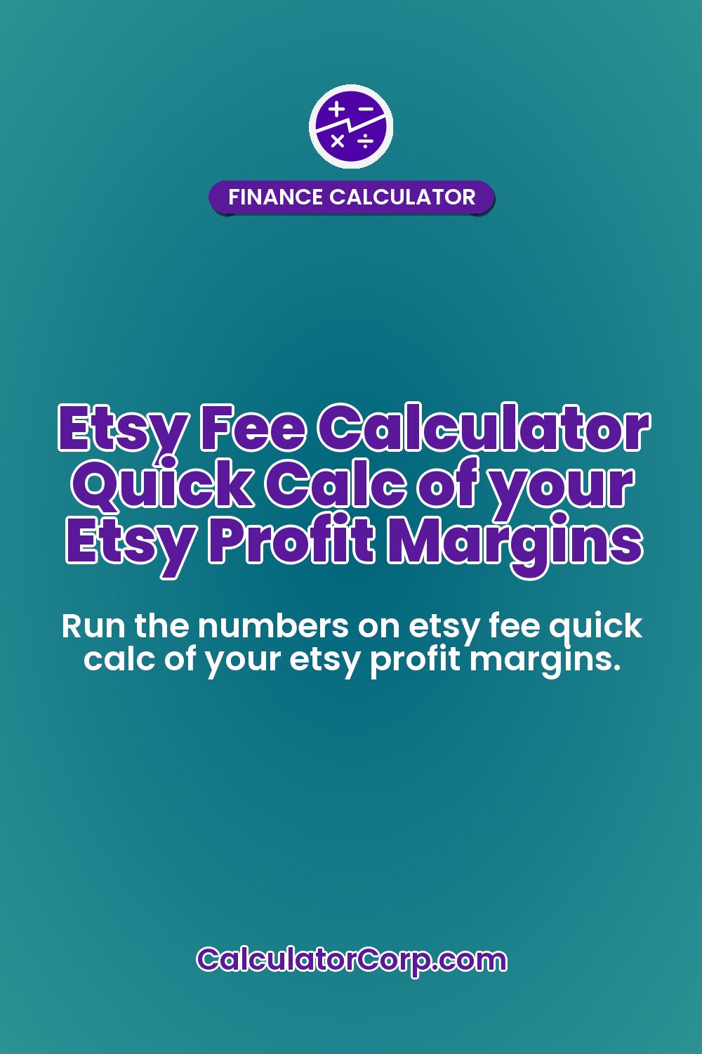 Etsy Fee Calculator Quick Calc of your Etsy Profit Margins