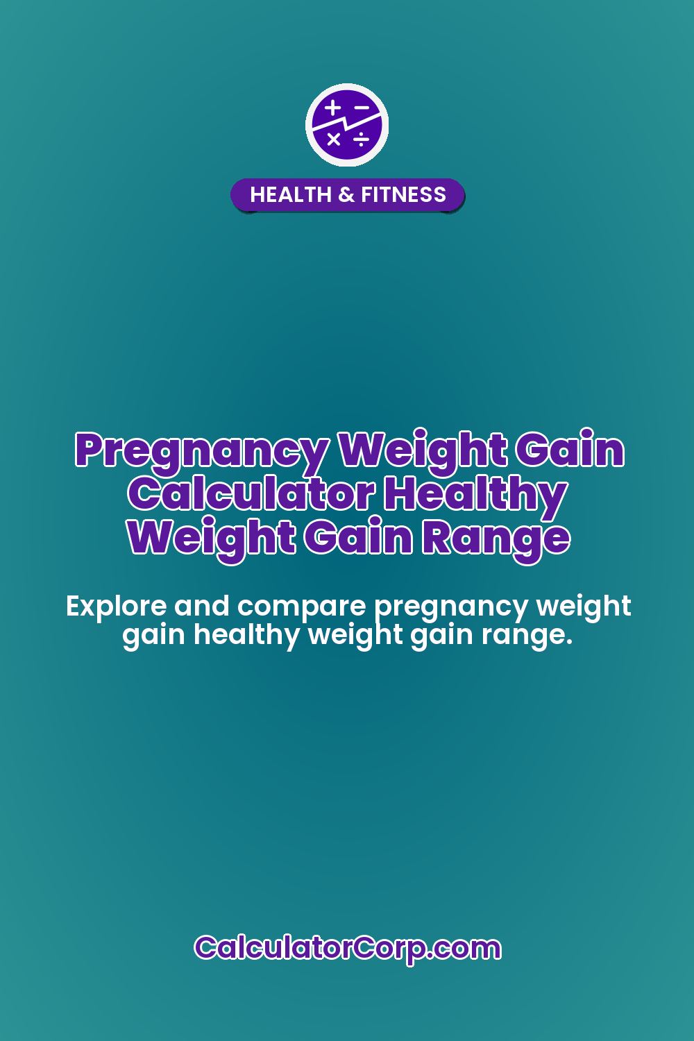Pregnancy Weight Gain Calculator Healthy Weight Gain Range