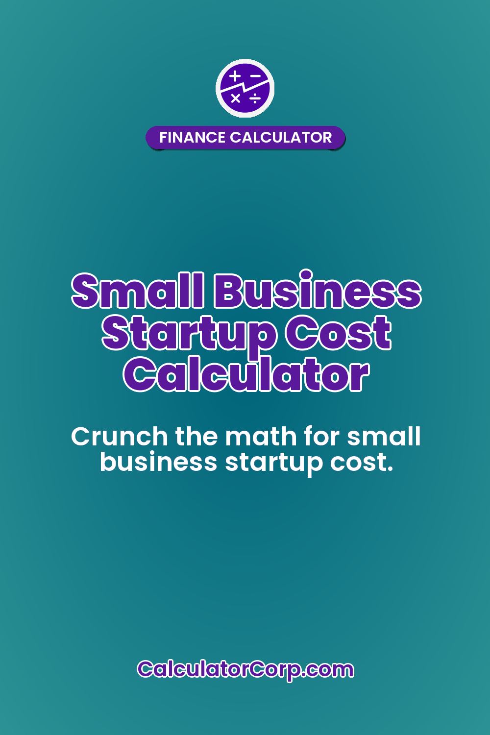 Small Business Startup Cost Calculator