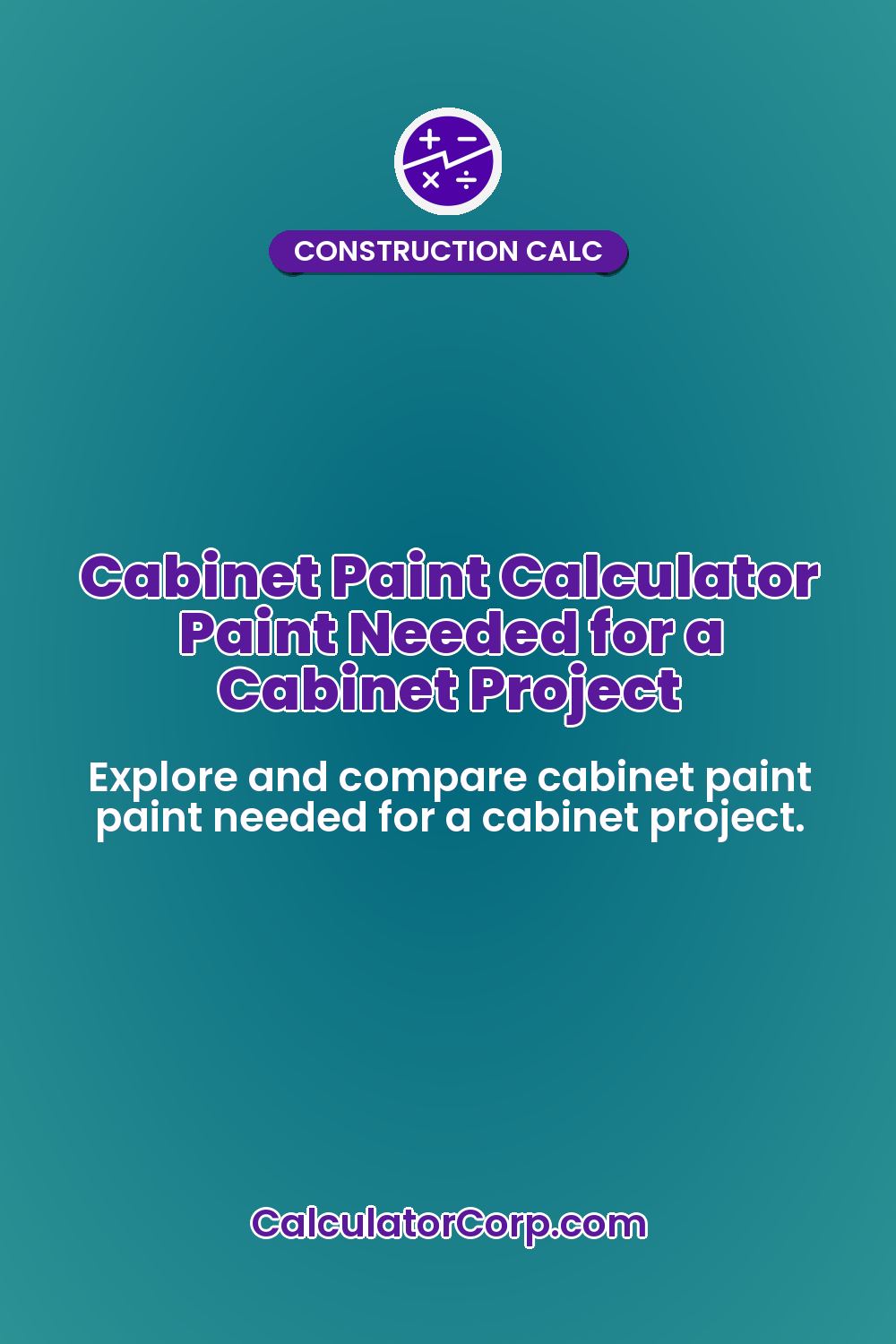 Cabinet Paint Calculator Paint Needed for a Cabinet Project