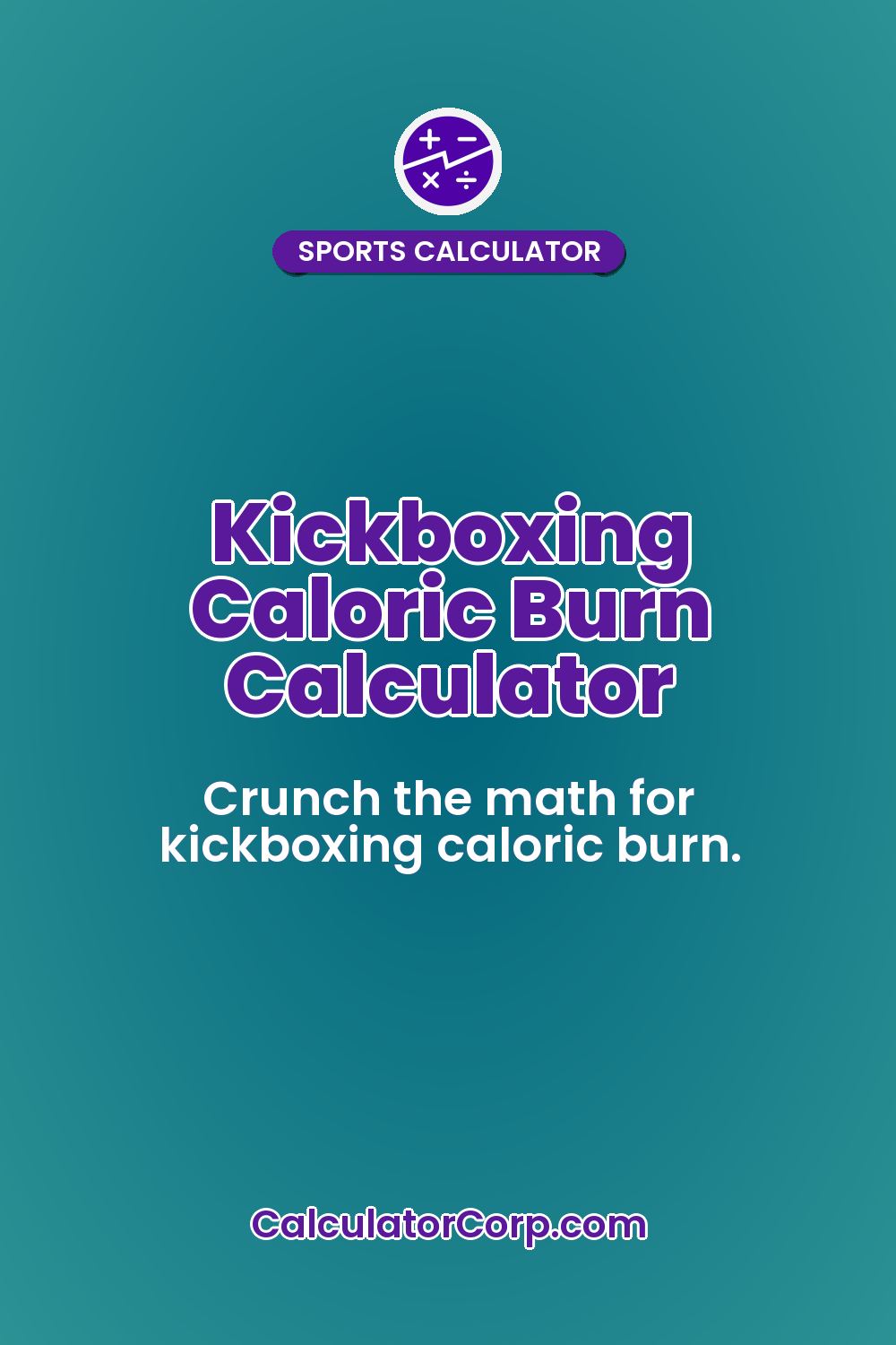 Kickboxing Caloric Burn Calculator