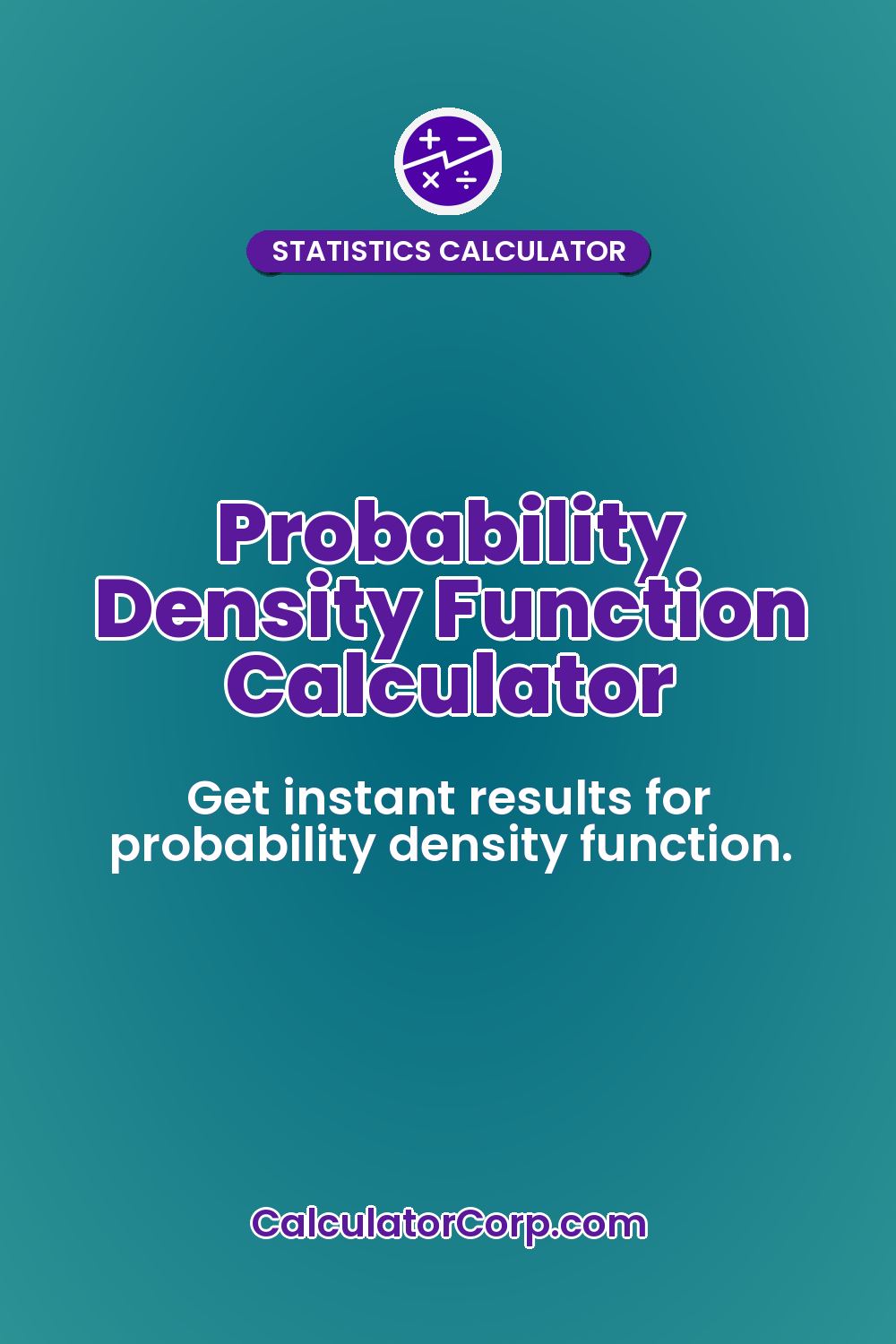Probability Density Function Calculator