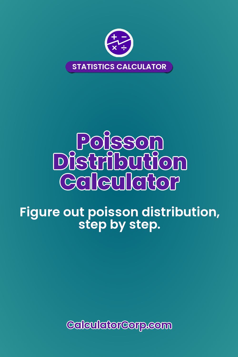 Poisson Distribution Calculator