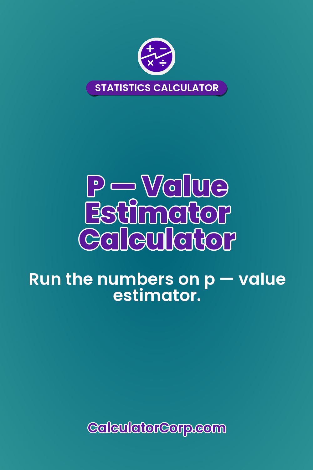 P — Value Estimator Calculator