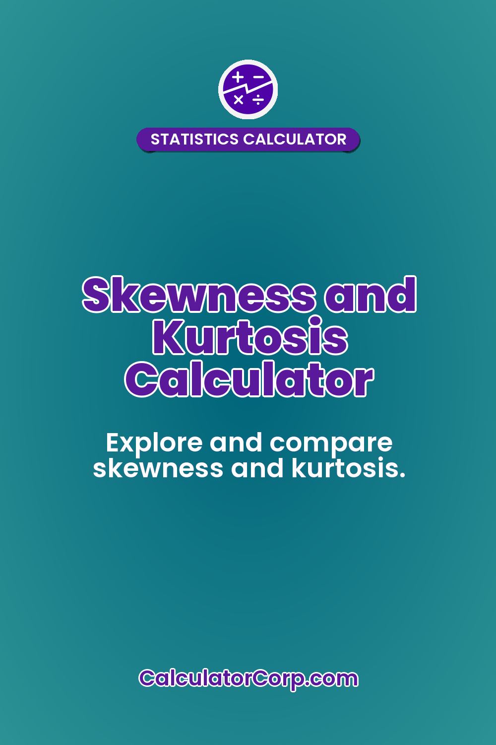 Skewness and Kurtosis Calculator