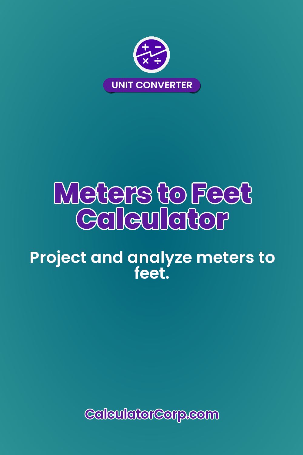 Meters to Feet Calculator