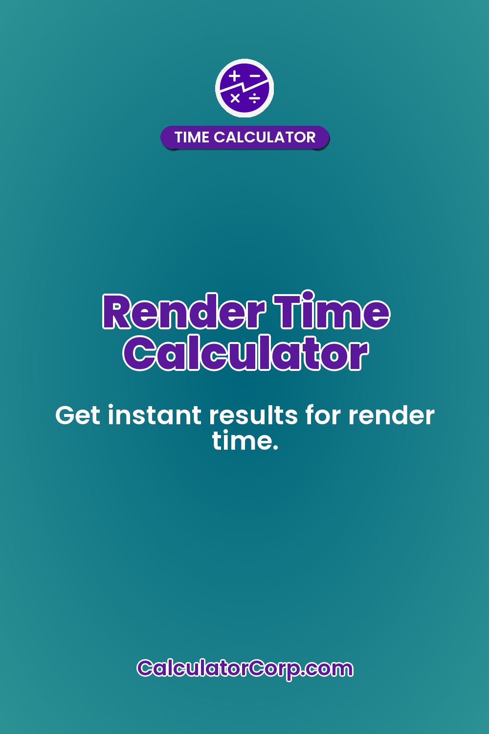 Render Time Calculator