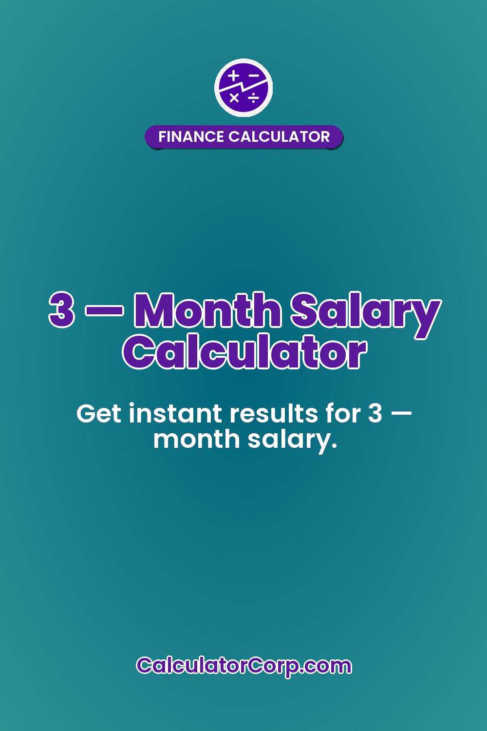 3 — Month Salary Calculator