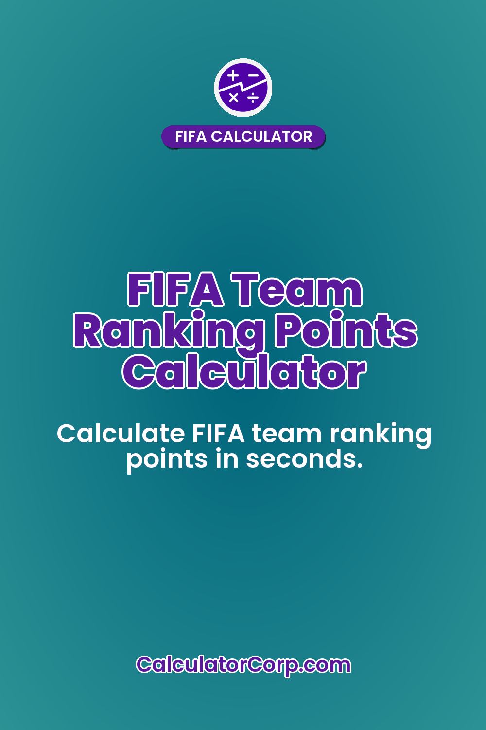 FIFA Team Ranking Points Calculator