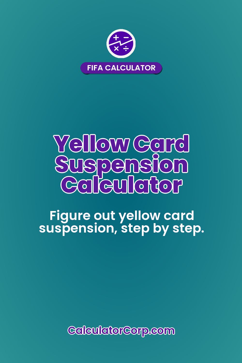 Yellow Card Suspension Calculator