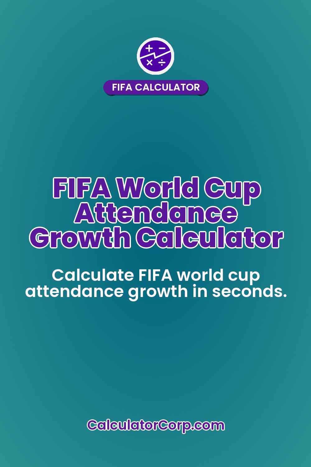 FIFA World Cup Attendance Growth Calculator