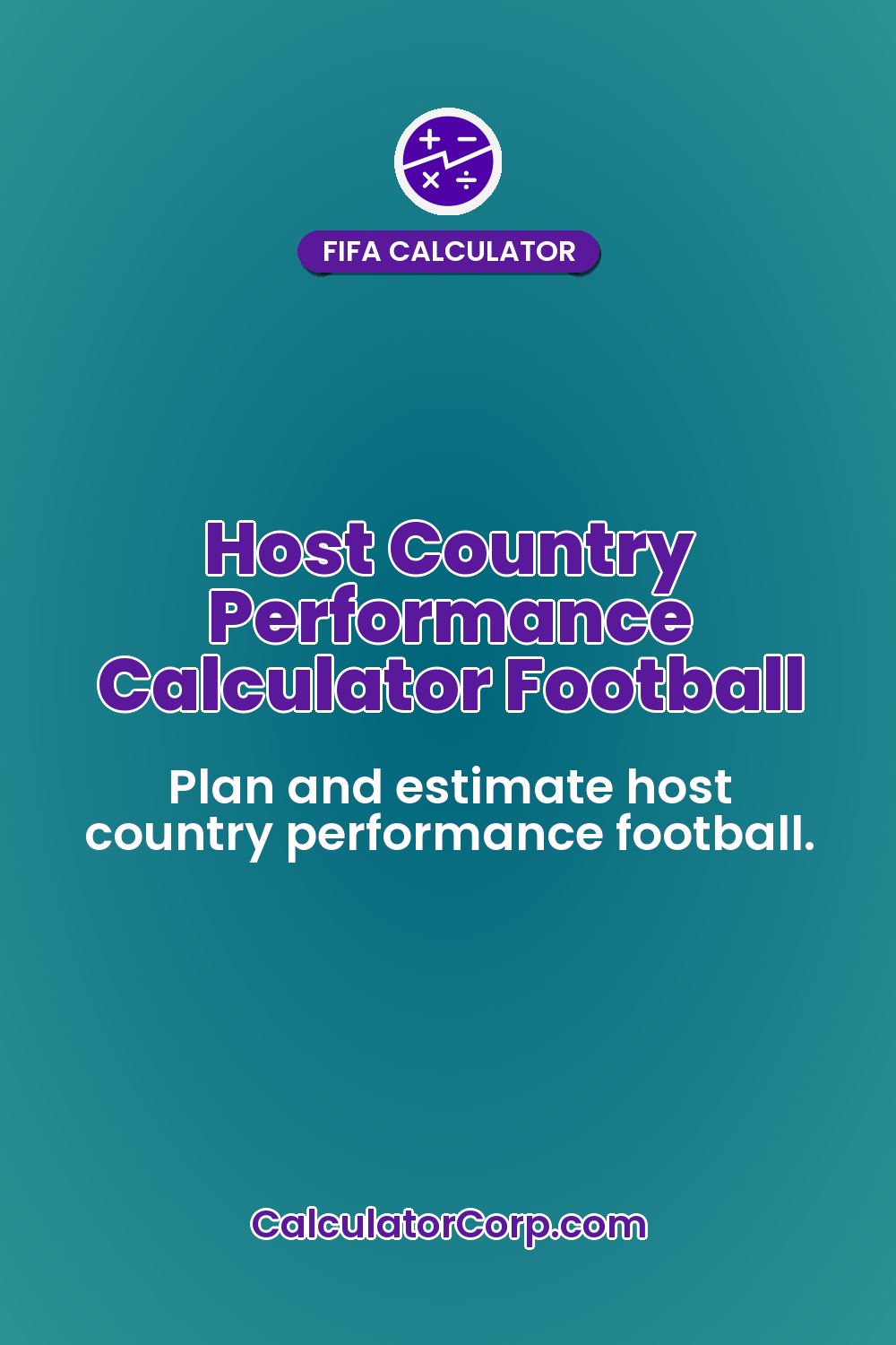 Host Country Performance Calculator Football