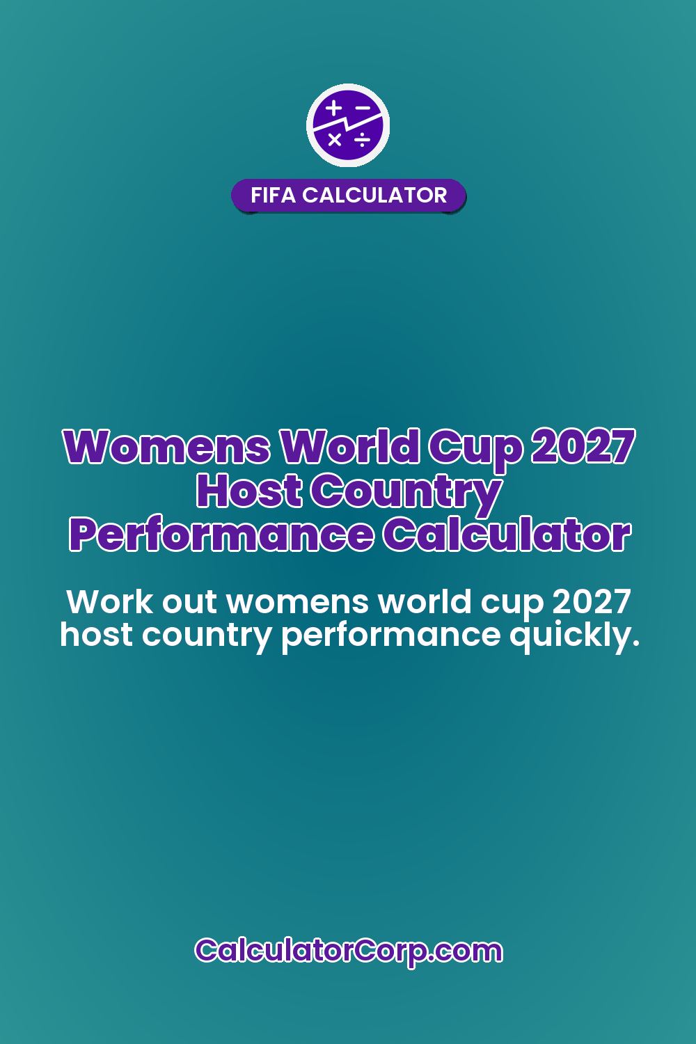 Womens World Cup 2027 Host Country Performance Calculator