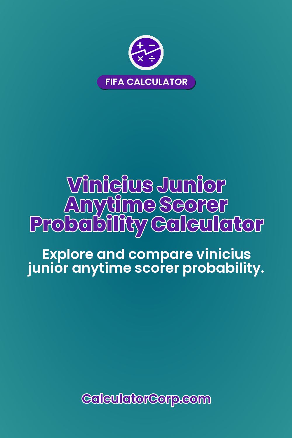 Vinicius Junior Anytime Scorer Probability Calculator