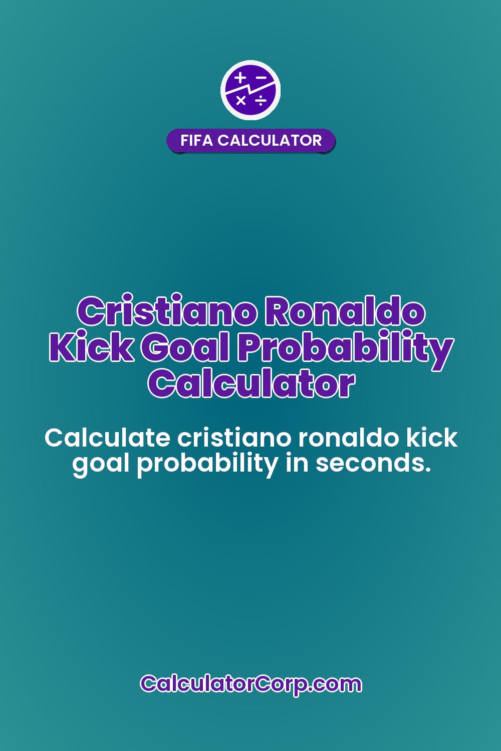 Cristiano Ronaldo Kick Goal Probability Calculator