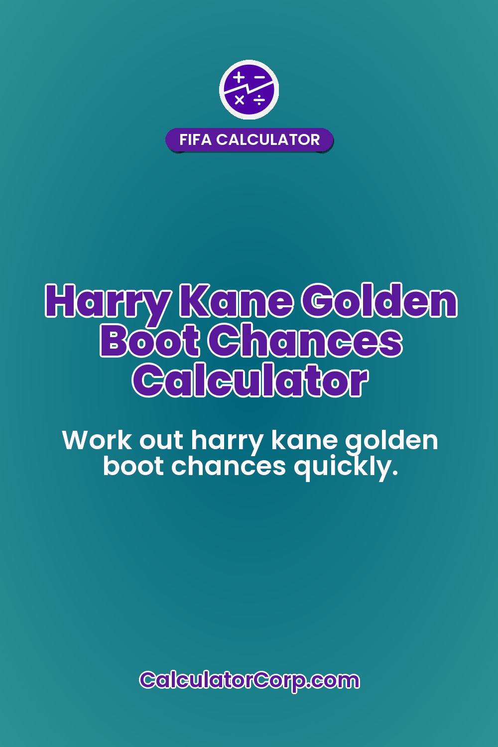 Harry Kane Golden Boot Chances Calculator