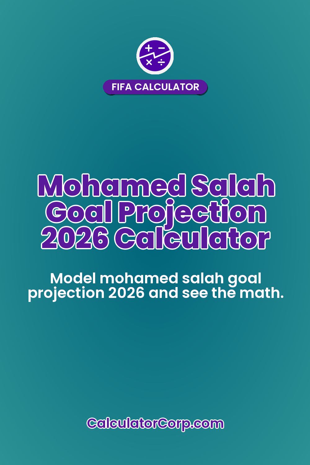 Mohamed Salah Goal Projection 2026 Calculator