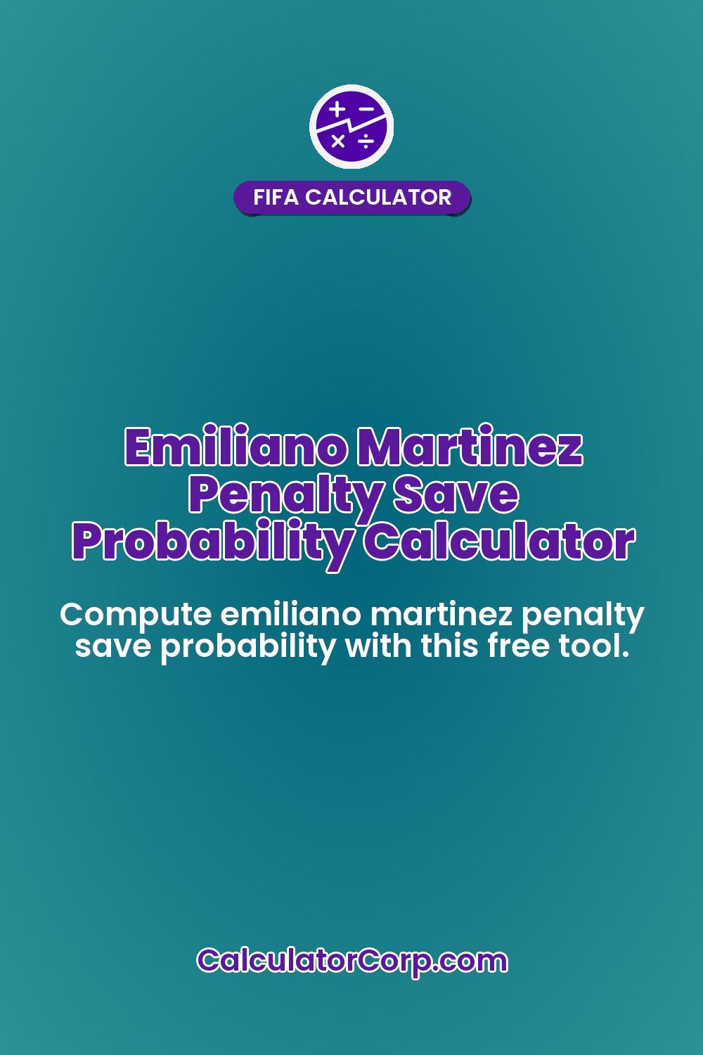 Emiliano Martinez Penalty Save Probability Calculator