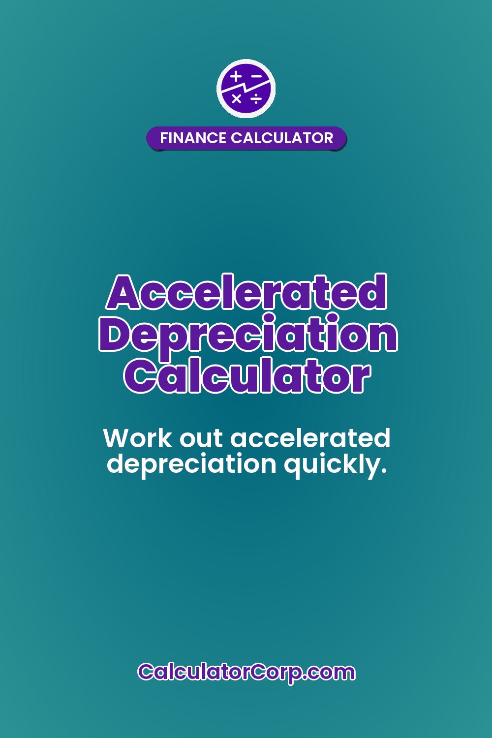 Accelerated Depreciation Calculator