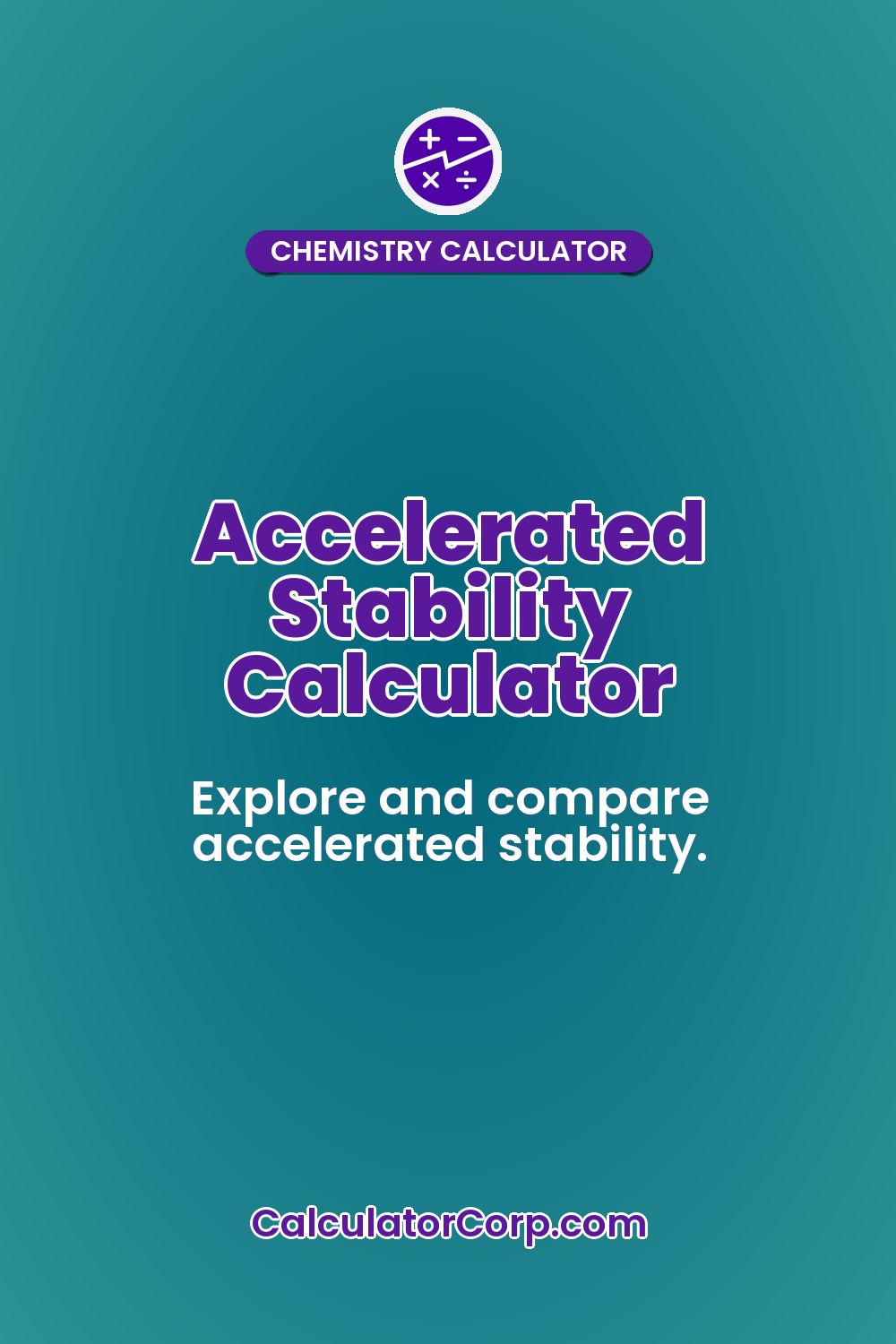 Accelerated Stability Calculator