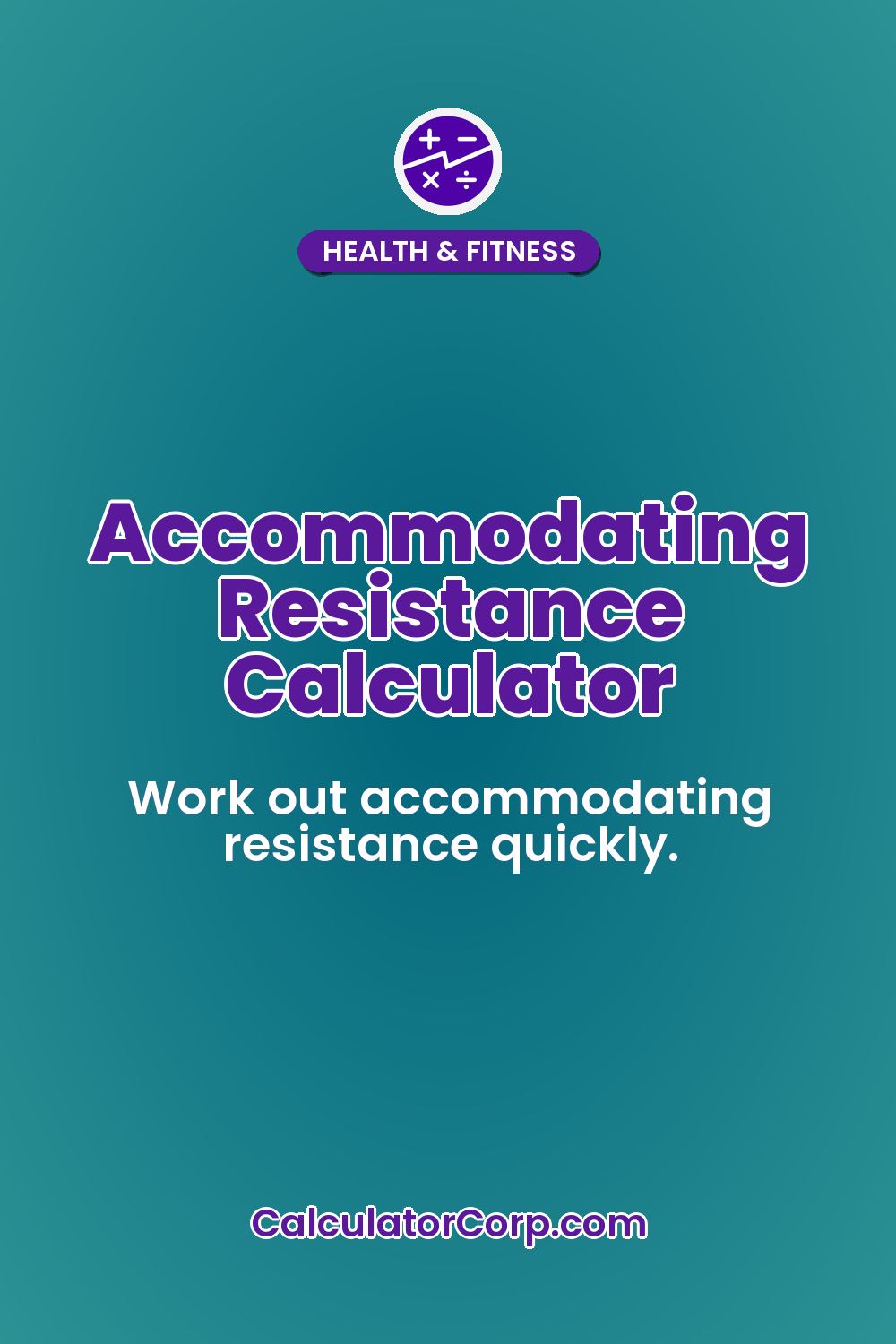 Accommodating Resistance Calculator