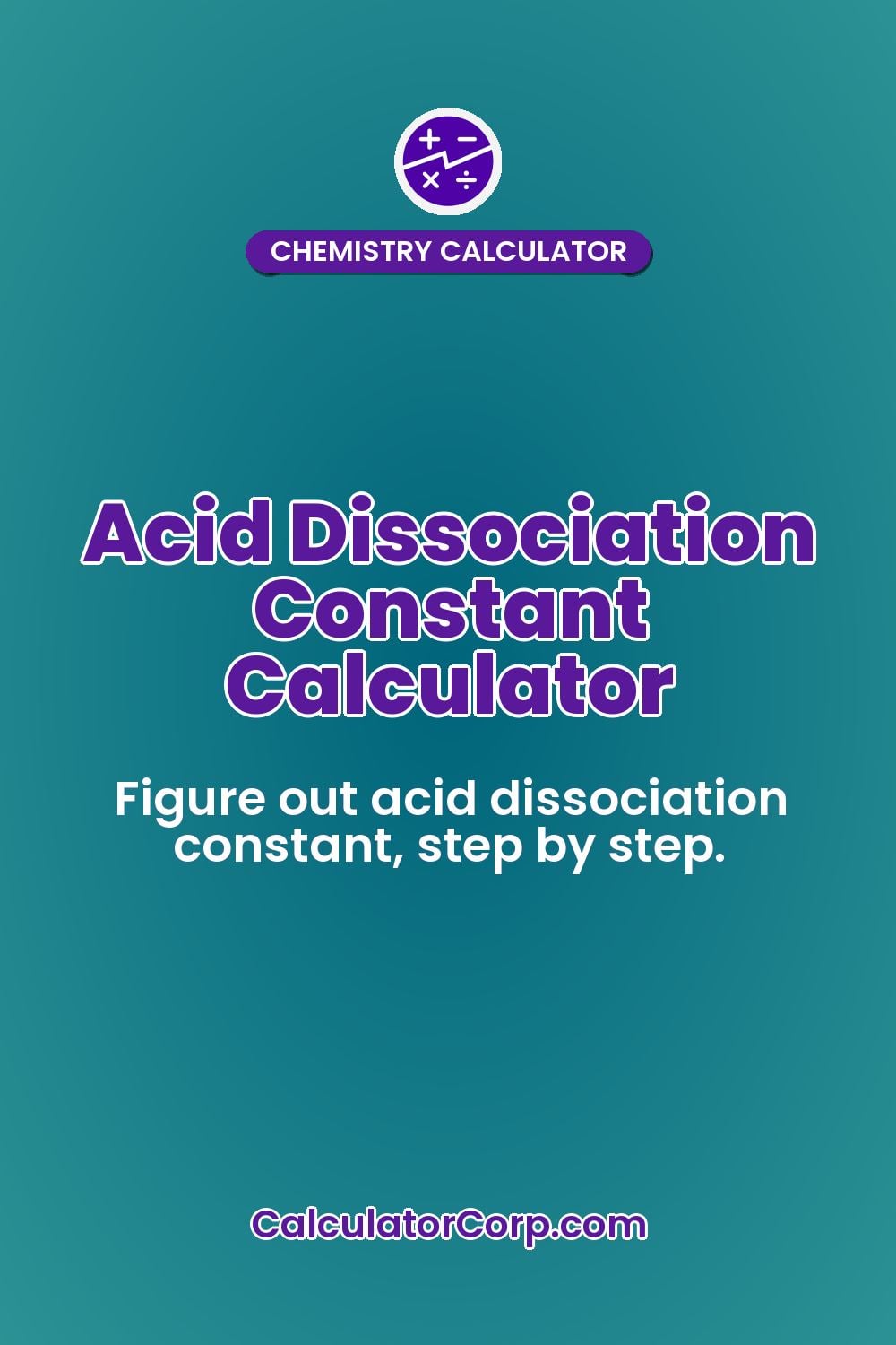 Acid Dissociation Constant Calculator