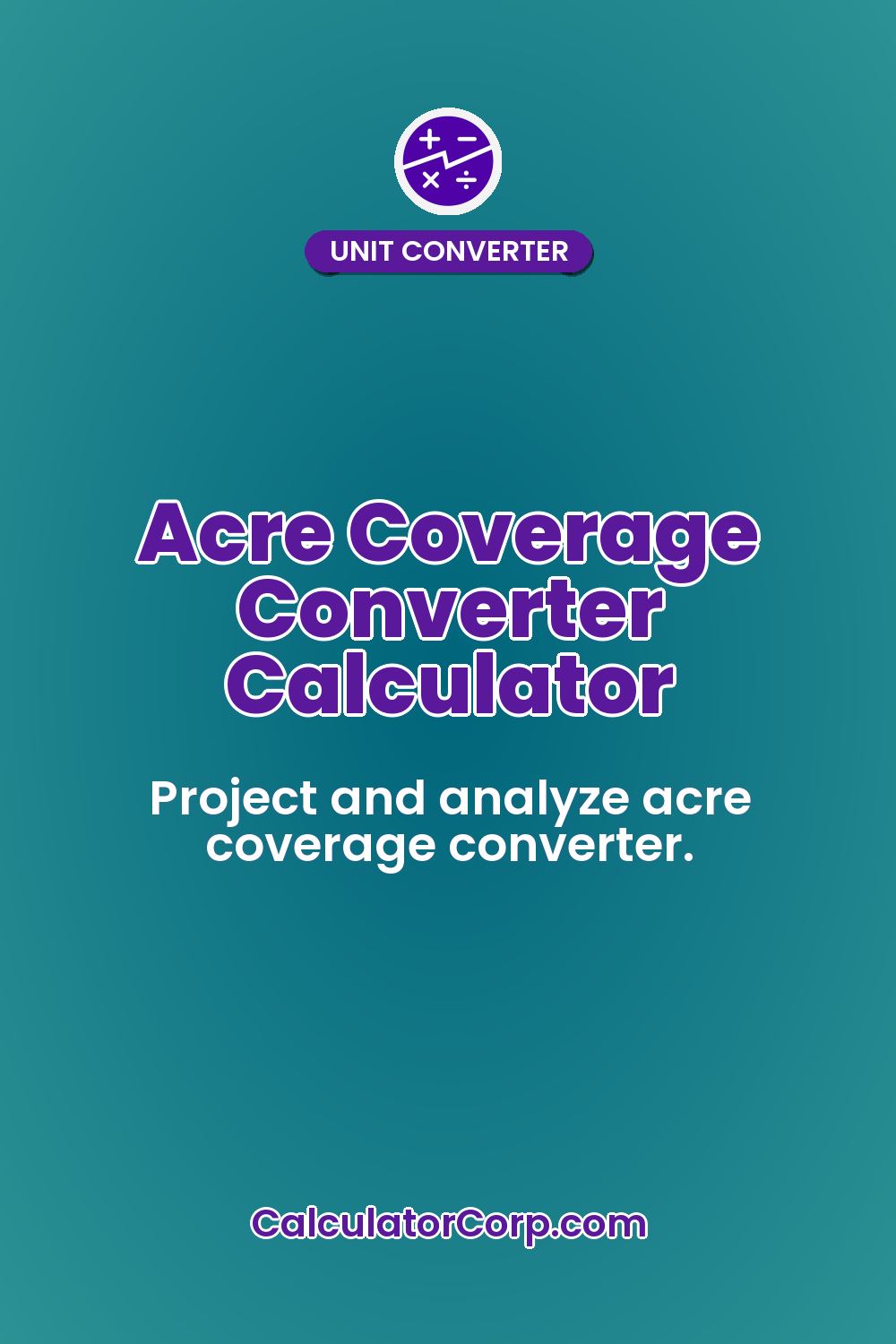 Acre Coverage Converter Calculator