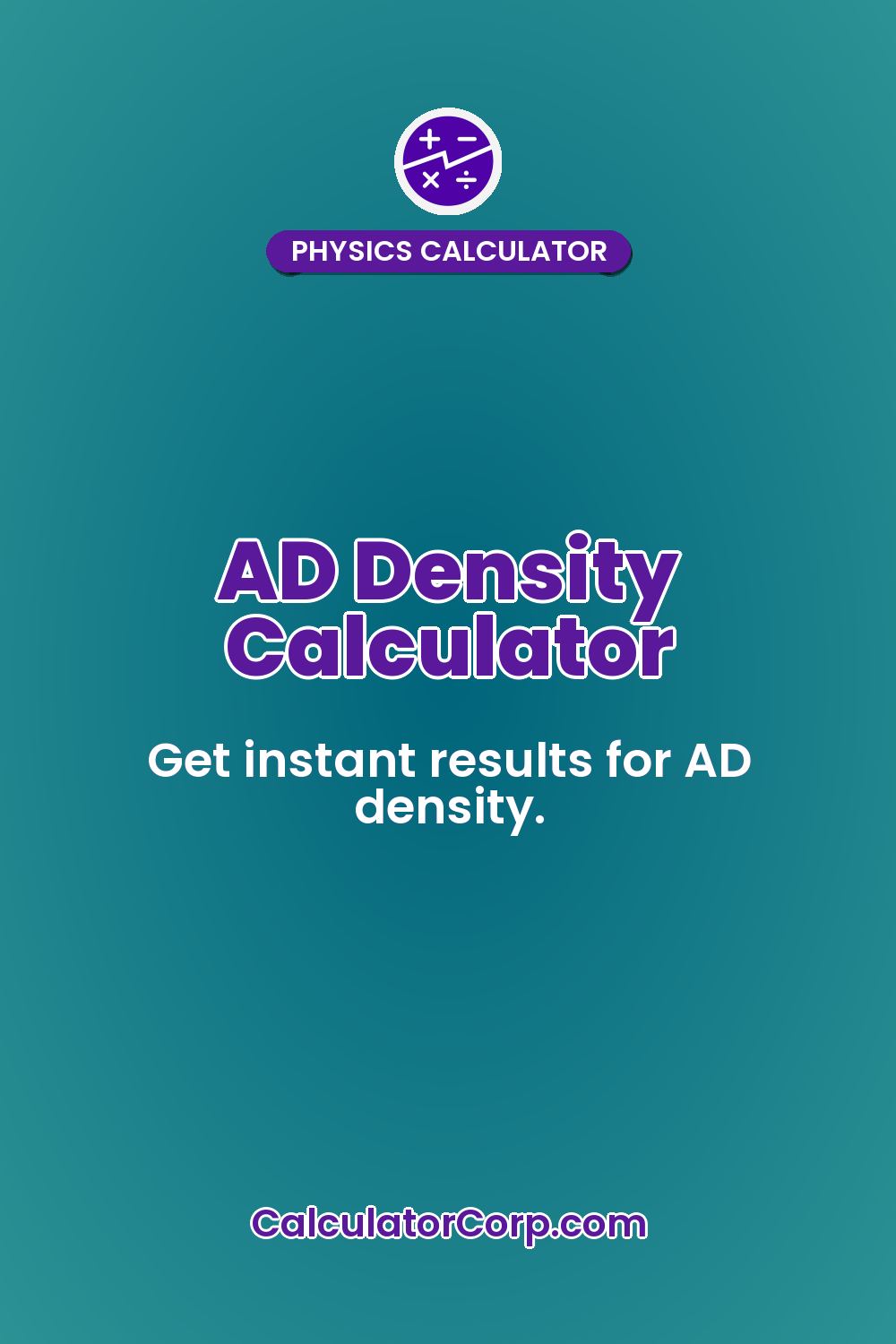 AD Density Calculator