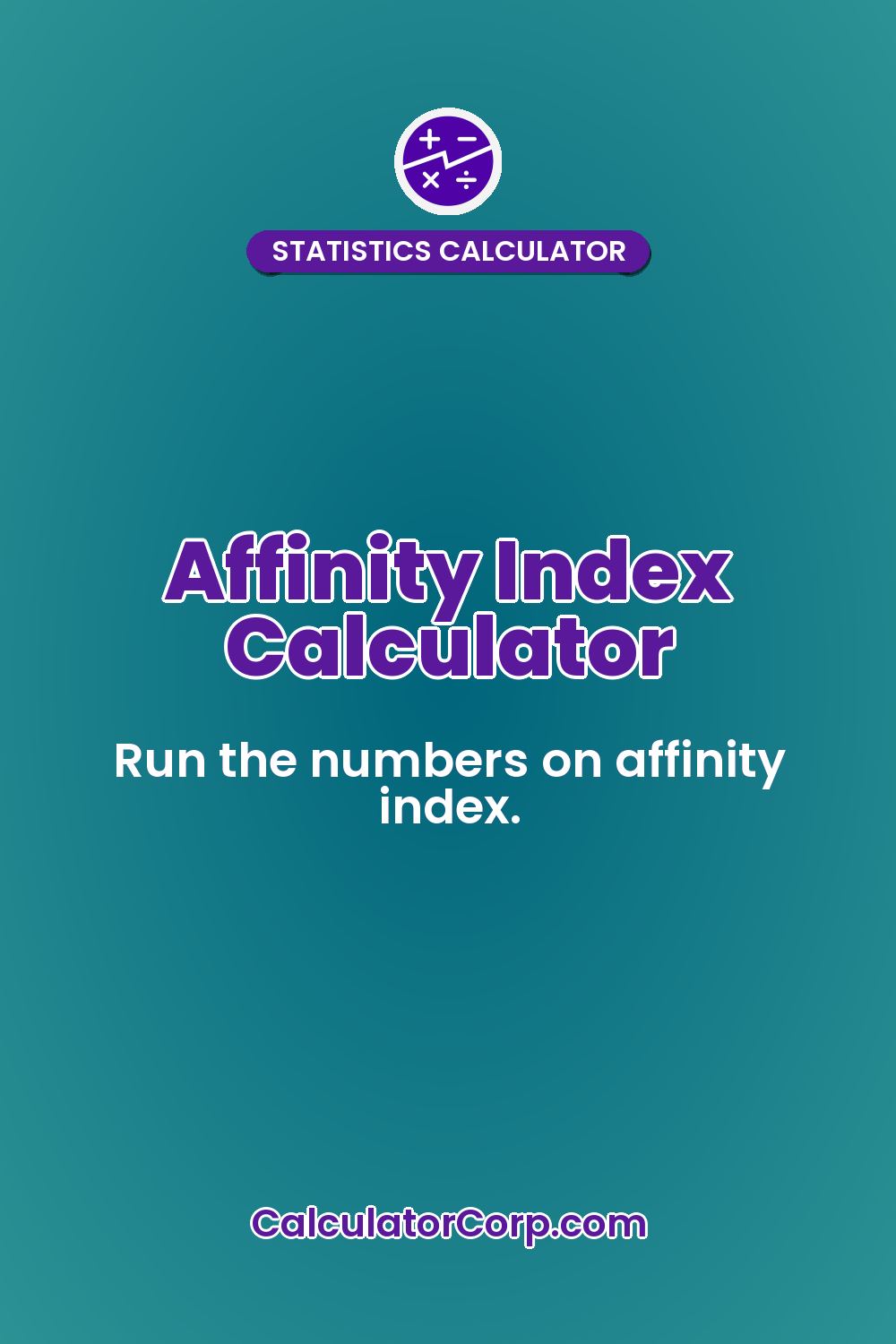 Affinity Index Calculator