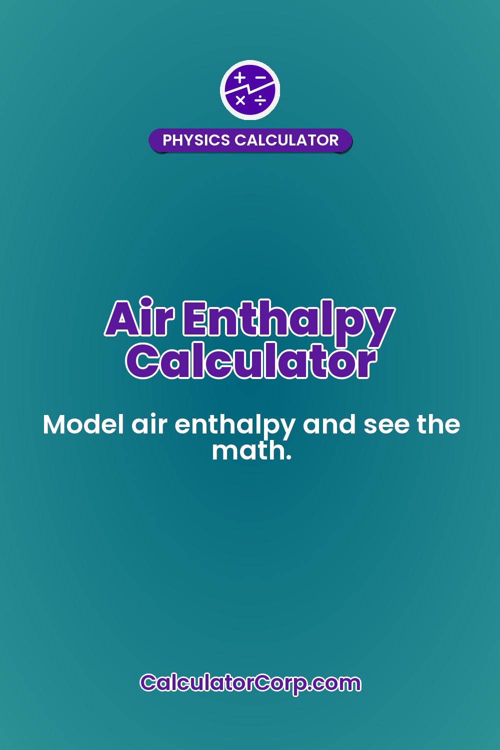 Air Enthalpy Calculator