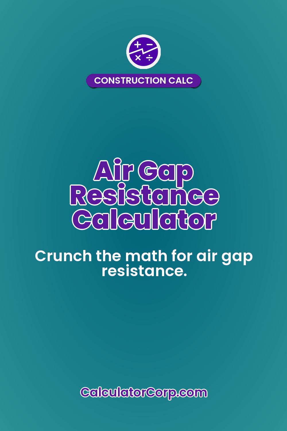 Air Gap Resistance Calculator