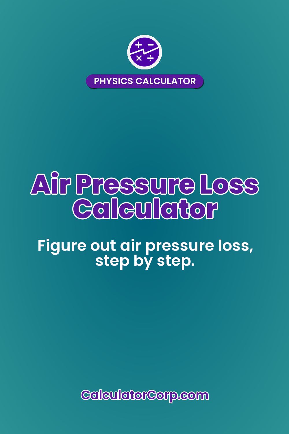 Air Pressure Loss Calculator