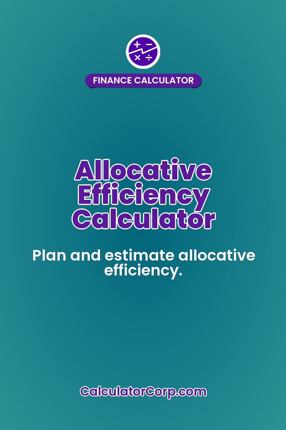 Allocative Efficiency Calculator