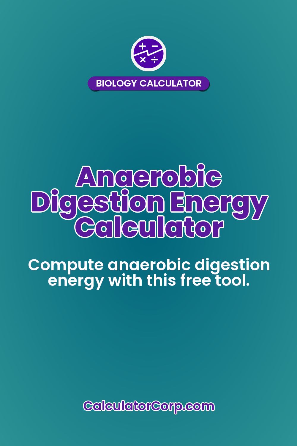 Anaerobic Digestion Energy Calculator
