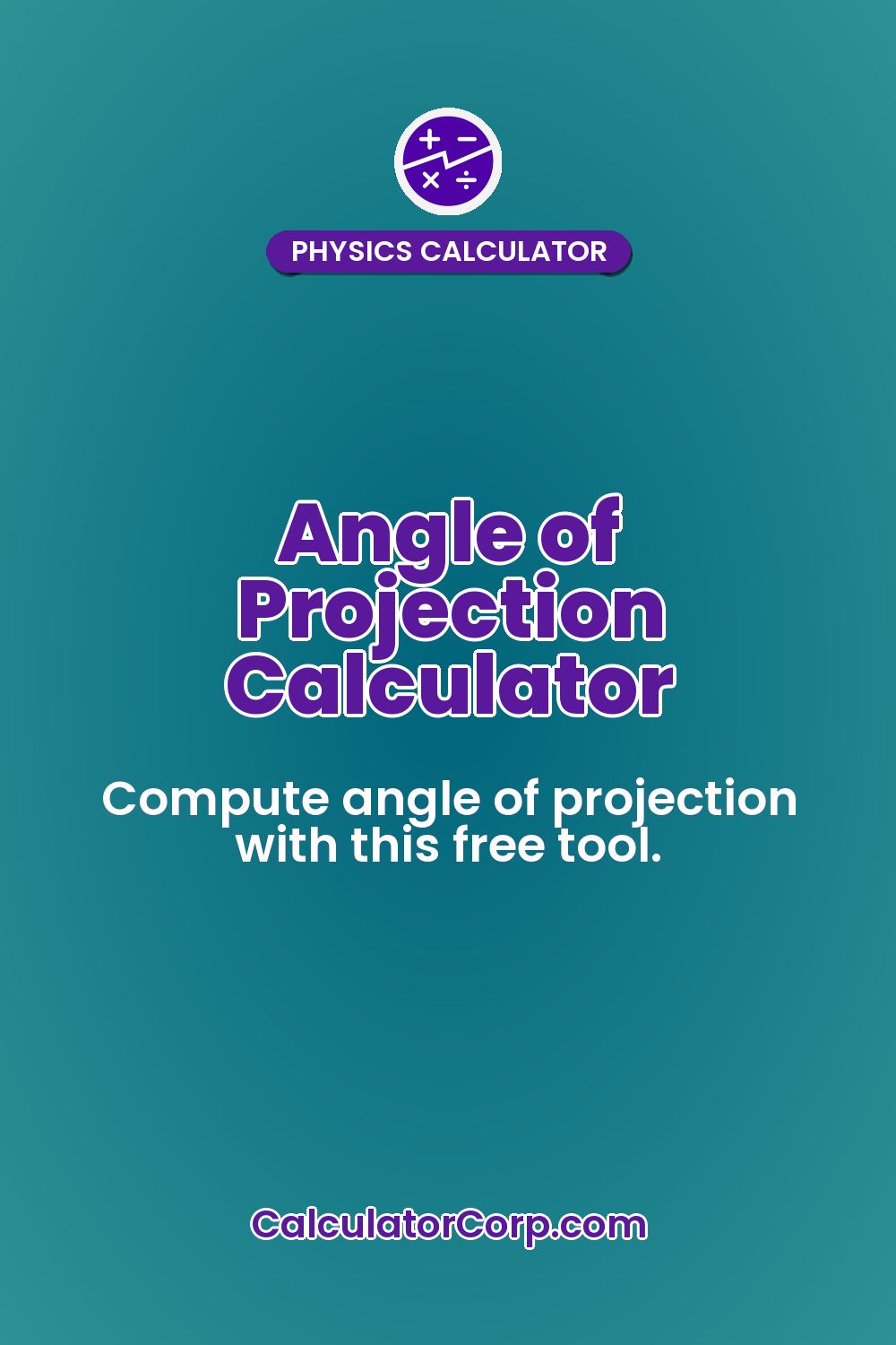 Angle of Projection Calculator
