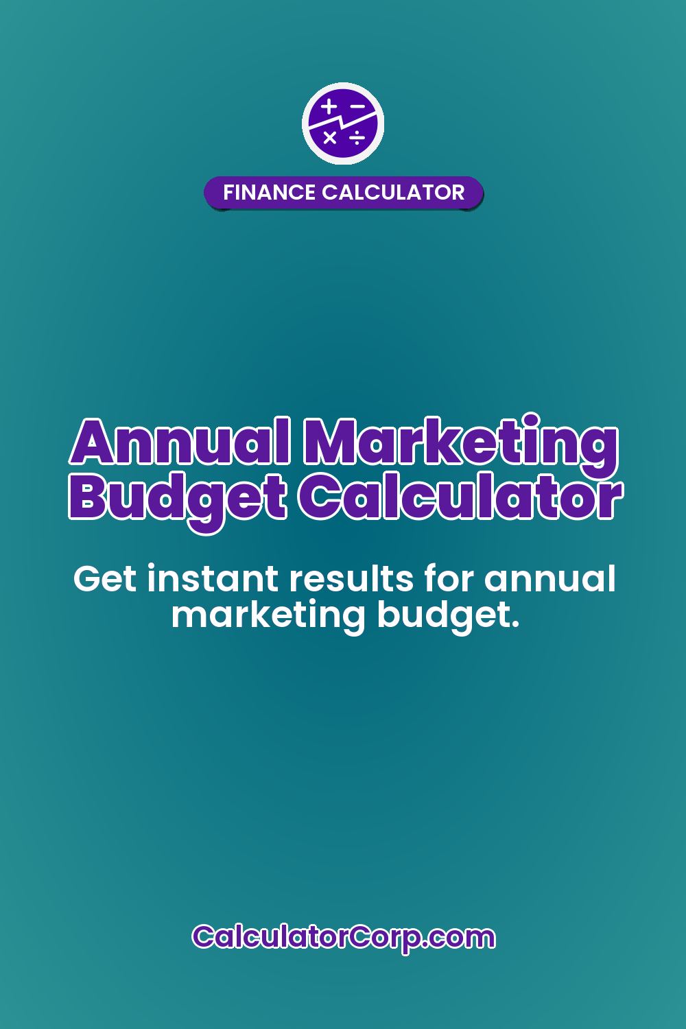 Annual Marketing Budget Calculator