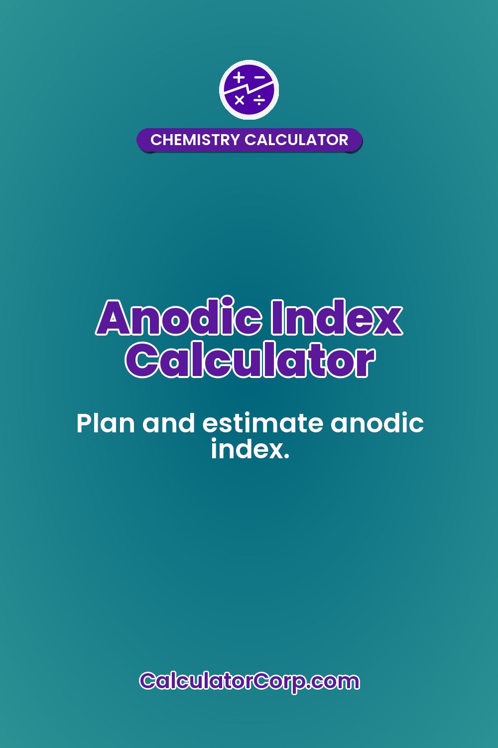 Anodic Index Calculator