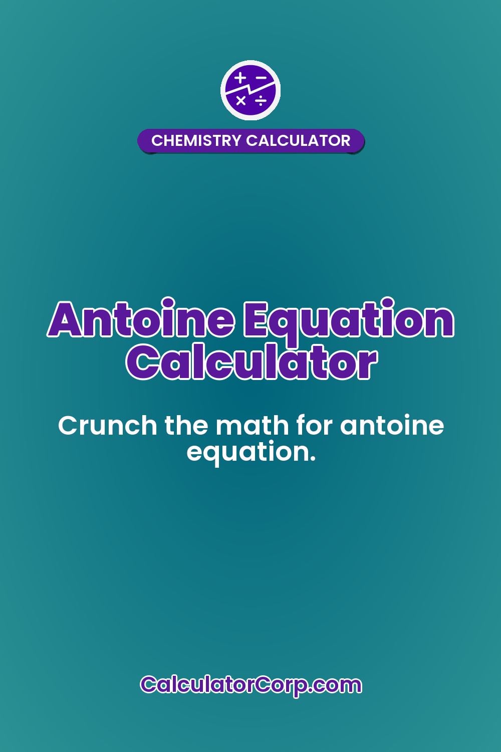 Antoine Equation Calculator