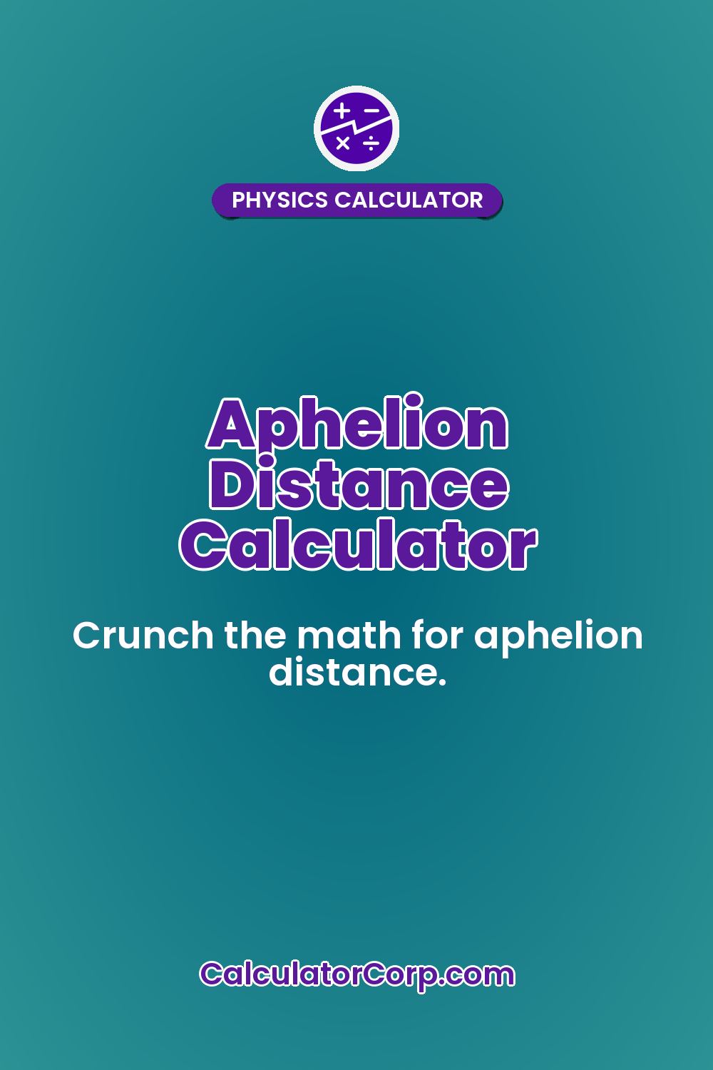 Aphelion Distance Calculator