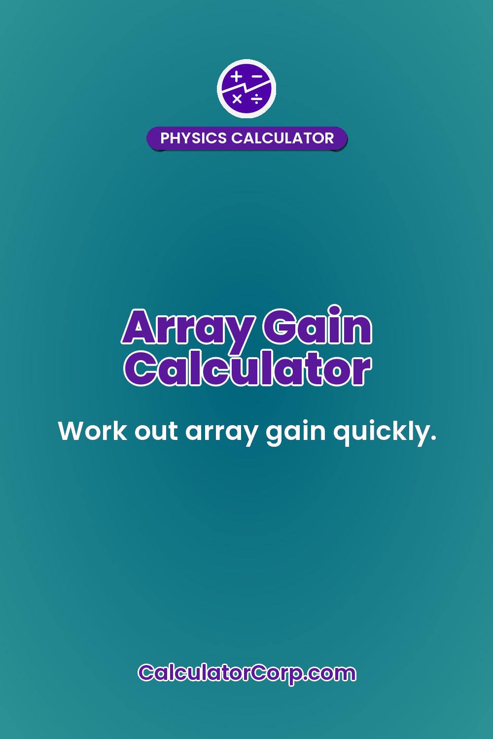 Array Gain Calculator