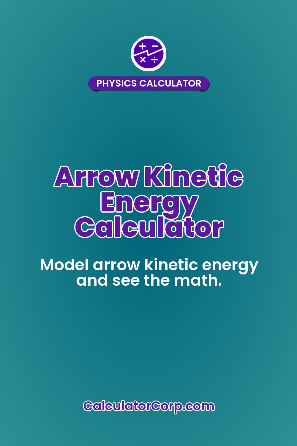 Arrow Kinetic Energy Calculator