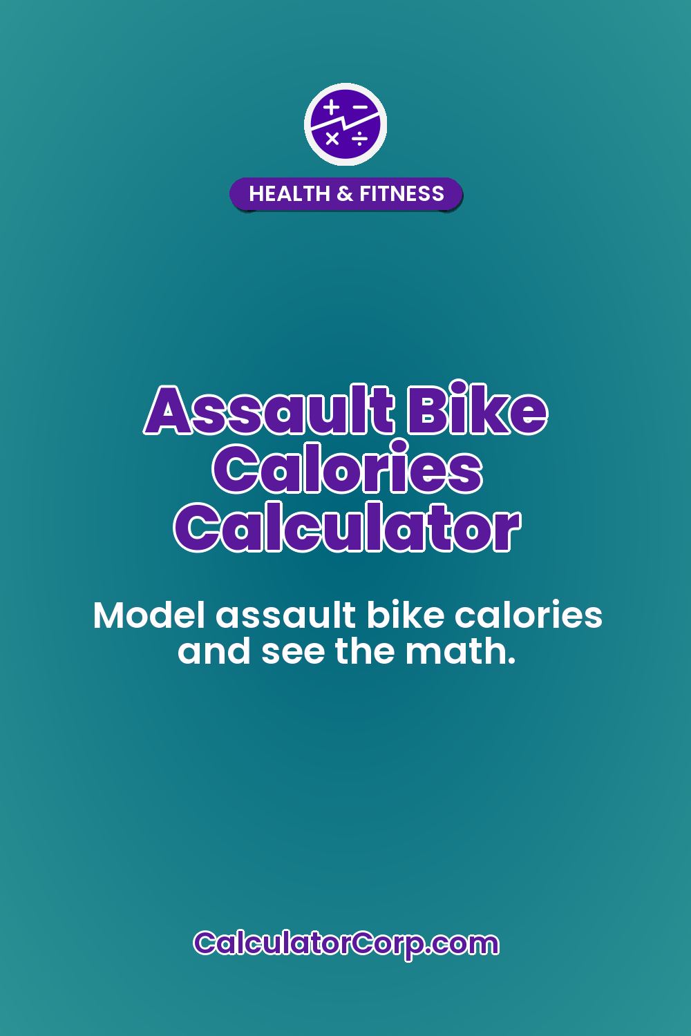 Assault Bike Calories Calculator