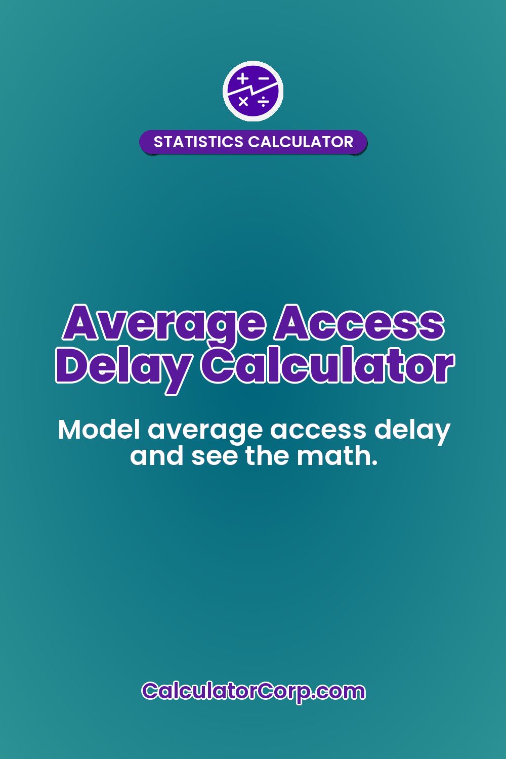 Average Access Delay Calculator