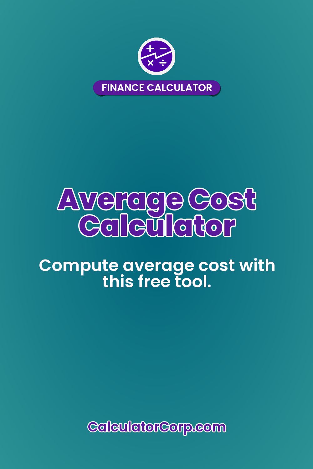 Average Cost Calculator