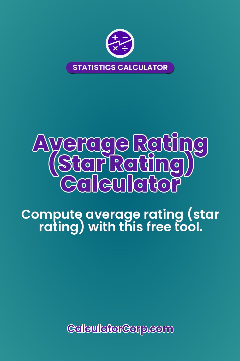 Average Rating (Star Rating) Calculator