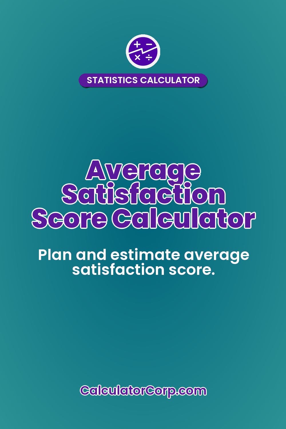 Average Satisfaction Score Calculator
