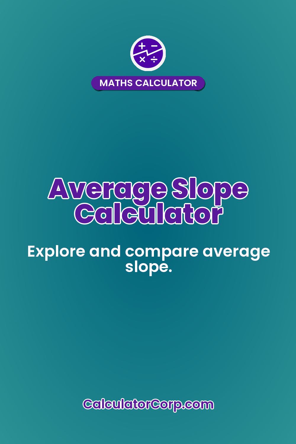 Average Slope Calculator